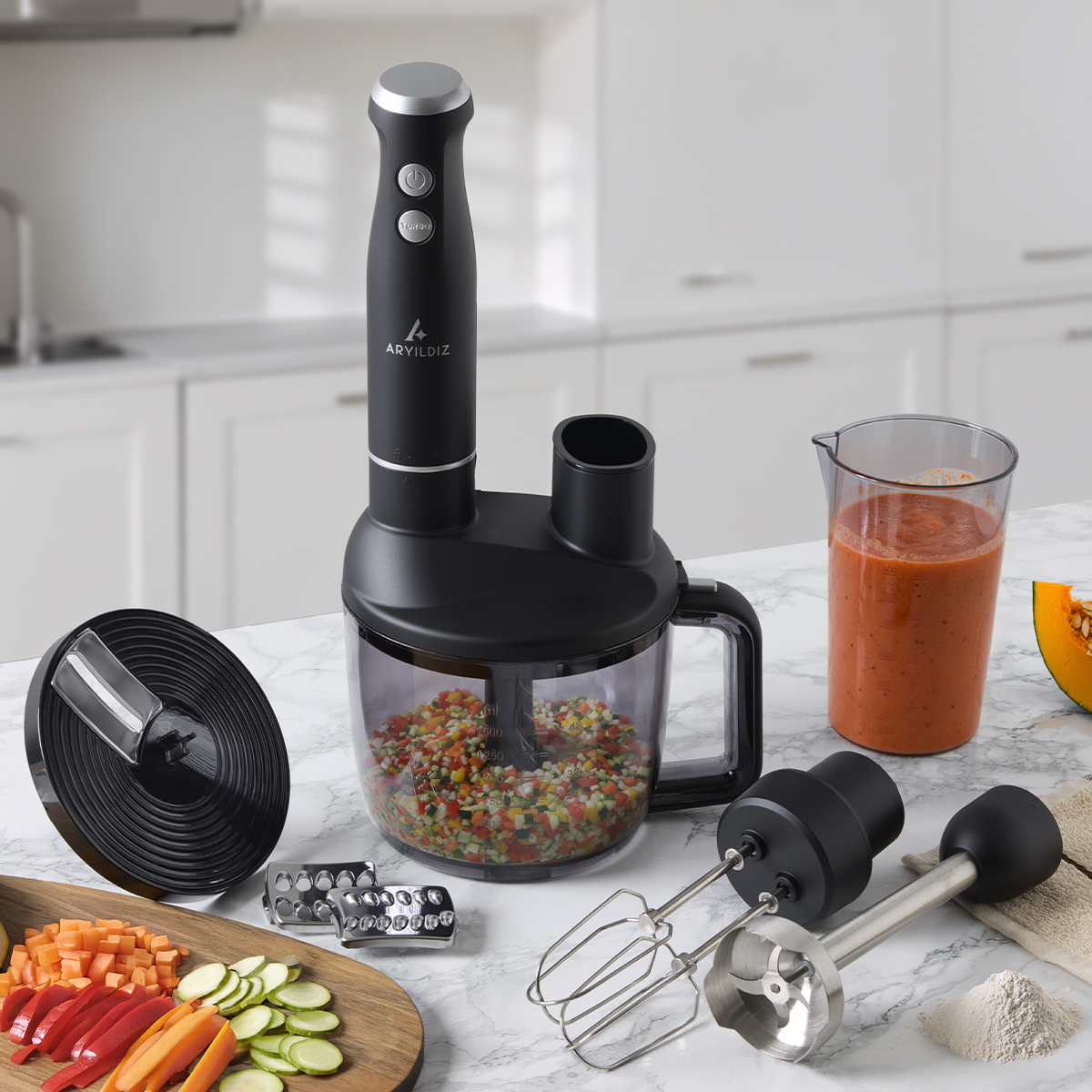 Aryıldız Multi Functional Mutfak Robotu Siyah