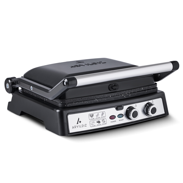 Aryıldız Multi Grill Tost Makinesi Siyah - 5
