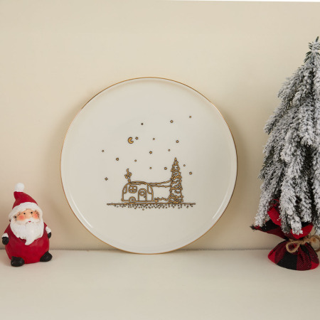 Aryıldız New Year Feast Pasta Tabağı 21 cm - 2