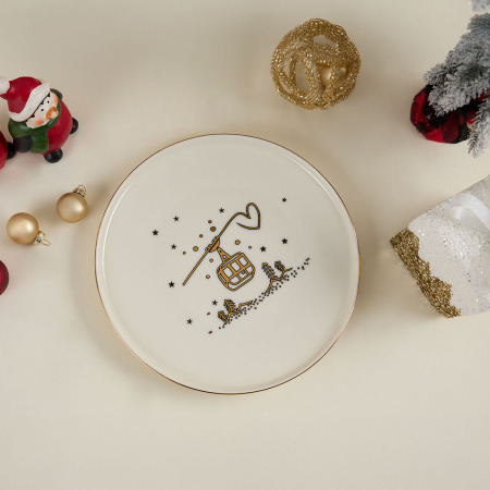 Aryıldız New Year Love Pasta Tabağı 21 cm - ARYILDIZ