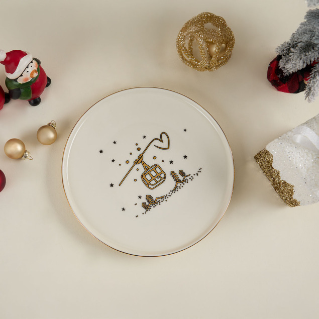 Aryıldız New Year Love Pasta Tabağı 21 cm - 1