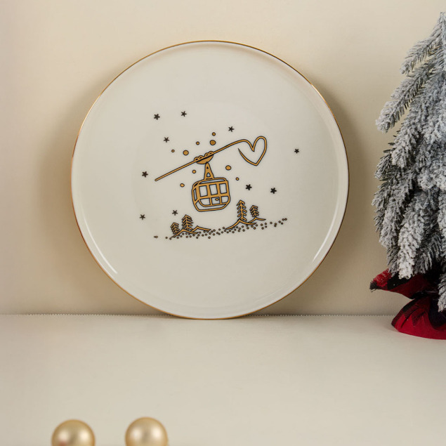 Aryıldız New Year Love Pasta Tabağı 21 cm - 2