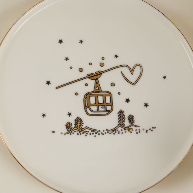 Aryıldız New Year Love Pasta Tabağı 21 cm - 3