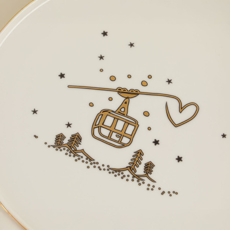 Aryıldız New Year Love Servis Tabağı 27 cm - 3