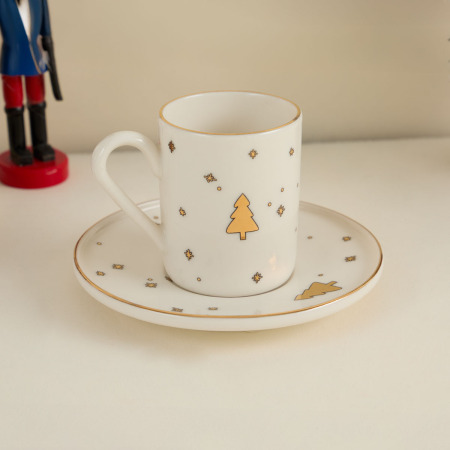 Aryıldız New Year Tree Fincan 90 ml - 3