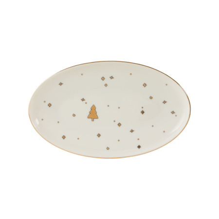 Aryıldız New Year Tree Kayık Tabak 25 cm - 4