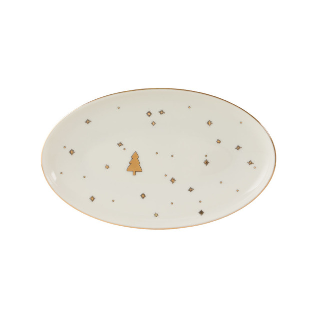 Aryıldız New Year Tree Kayık Tabak 25 cm - 4