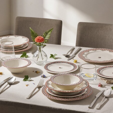 Aryıldız Noblex 24 Parça 6 Kişilik Yemek Takımı - 1