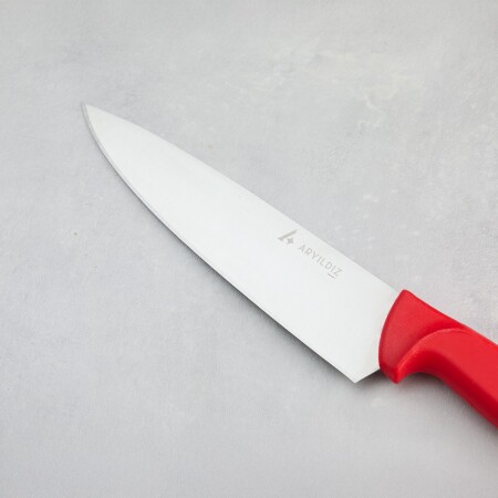 Aryıldız Noka Big Şef Bıçağı Kırmızı 19 cm - 6