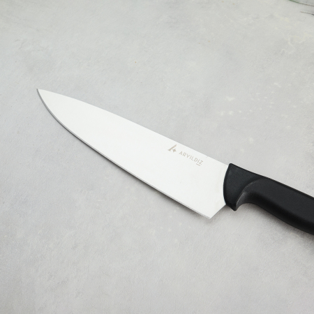 Aryıldız Noka Big Şef Bıçak Siyah 19 cm - 4