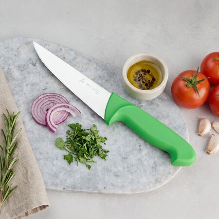 Aryıldız Noka Et Bıçağı Yeşil 14,5 cm - 1