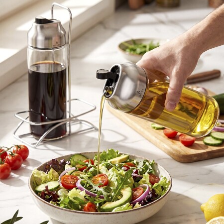 Aryıldız Norton 3 Parça Standlı Yağlık & Sirkelik Seti 430 ml - 2