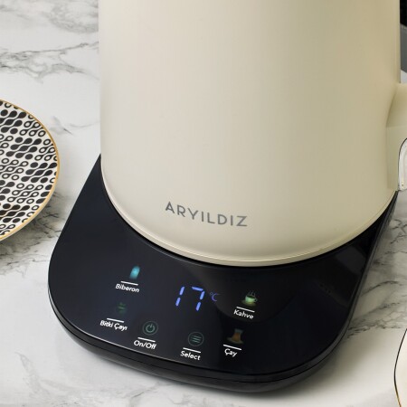 Aryıldız Omega Tea Çay Makinesi Krem - 3
