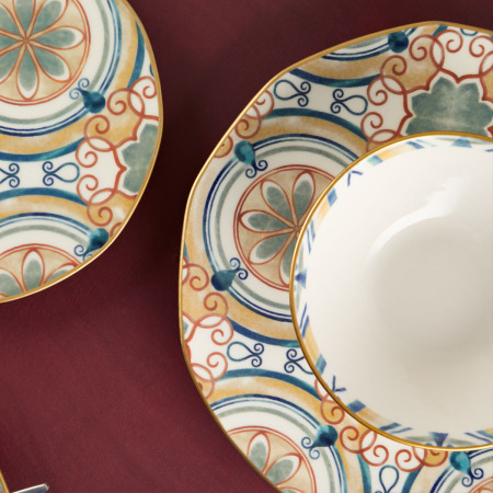 Aryıldız Organik 18 Parça 6 Kişilik Yemek Takımı DB1318 - 3