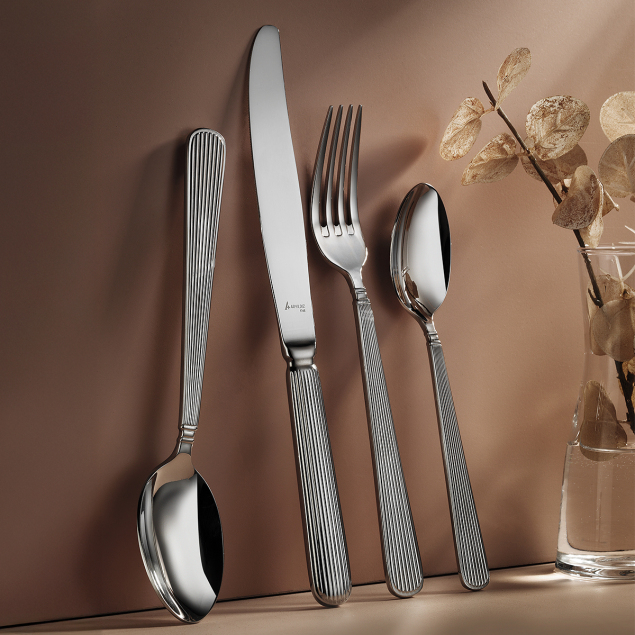 Aryıldız Parisa 84 Parça 12 Kişilik Çatal Kaşık Bıçak Takımı - 1