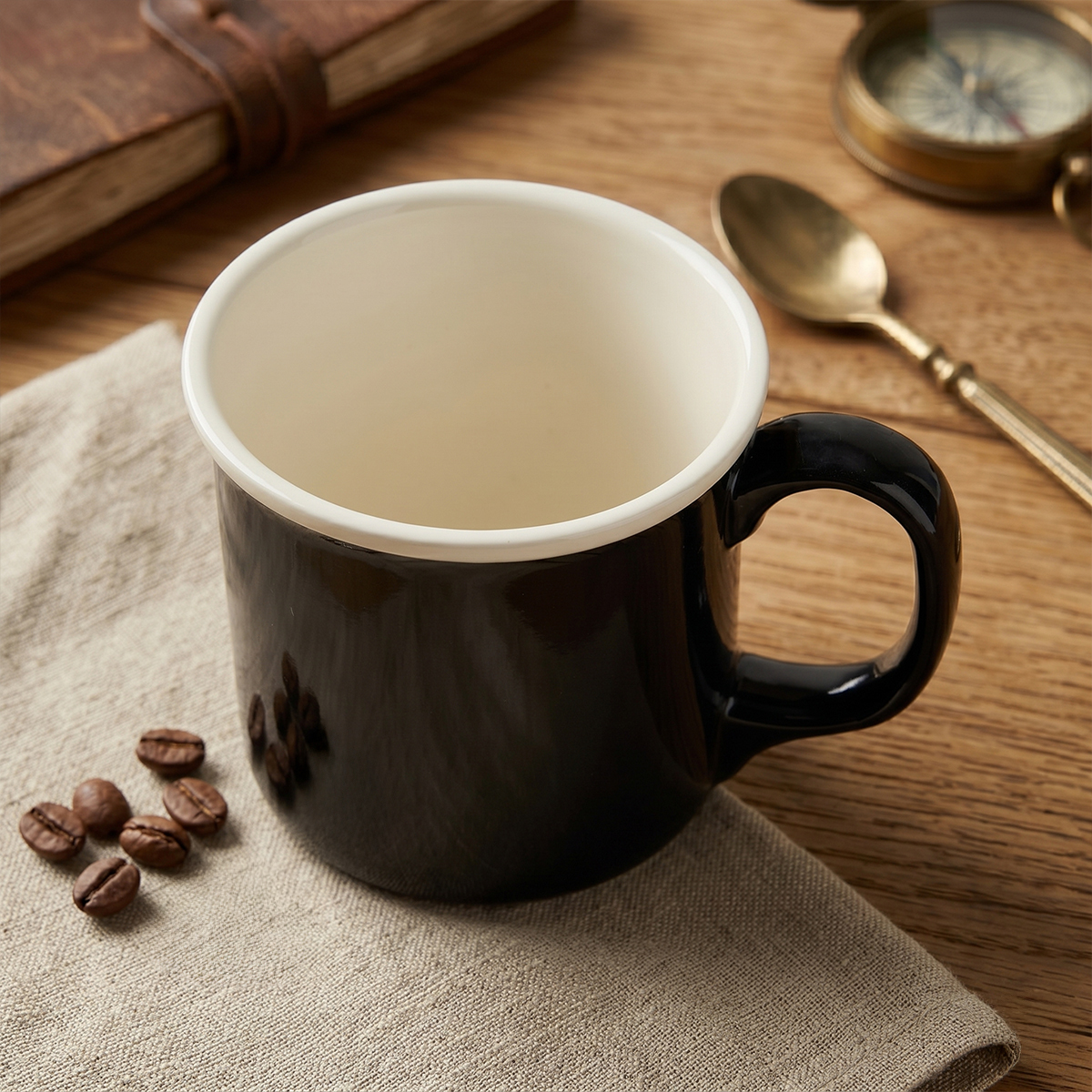 Aryıldız Patara Siyah Mug 300 ml