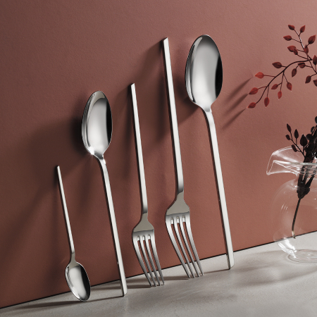 Aryıldız Pesca 60 Parça 12 Kişilik Çatal Kaşık Bıçak Takımı - 1