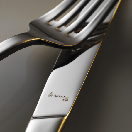 Aryıldız Pesca 72 Parça 12 Kişilik Çatal Kaşık Bıçak Takımı - 3