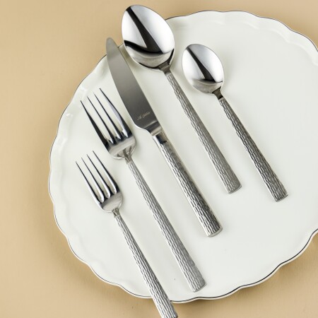 Aryıldız Piero Yarı Mat 60 Parça 12 Kişilik Çatal Kaşık Bıçak Takımı - 3