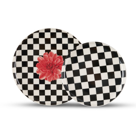 Aryıldız Plaid Rose 7 Parça Pasta Seti - 4