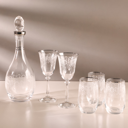 Aryıldız Platin Su Seti 25 Parça - ARYILDIZ