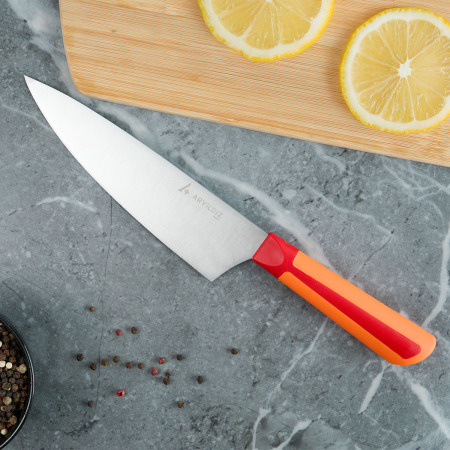 Aryıldız Plurex Big Şef Bıçağı 19 cm Kırmızı - ARYILDIZ