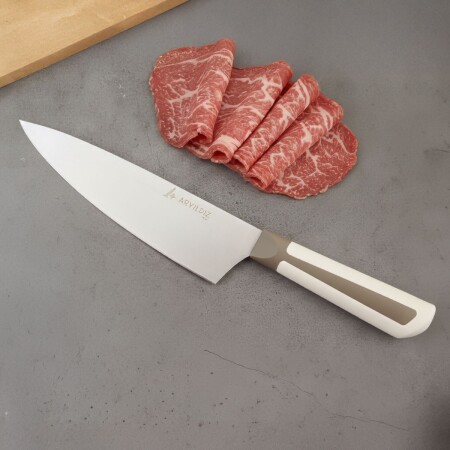 Aryıldız Plurex Big Şef Bıçağı 19 cm Koyu Bej - 1
