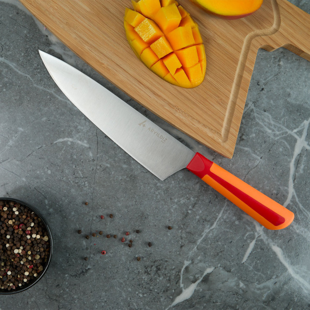 Aryıldız Plurex Big Şef Bıçağı 21 cm Kırmızı - 1