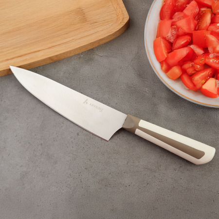 Aryıldız Plurex Big Şef Bıçağı 21 cm Koyu Bej - 1