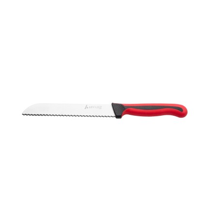 Aryıldız Plurex Dişli Ekmek Bıçağı Kırmızı 19 cm - 4