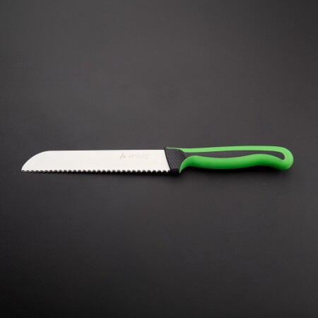 Aryıldız Plurex Dişli Ekmek Bıçağı Yeşil 19 cm - 4