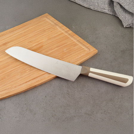 Aryıldız Plurex Santoku Bıçağı 21 cm Koyu Bej - 3