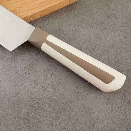 Aryıldız Plurex Santoku Bıçağı 21 cm Koyu Bej - 4
