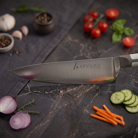 Aryıldız Plurex Şef Bıçağı 19 cm Koyu Bej - 2