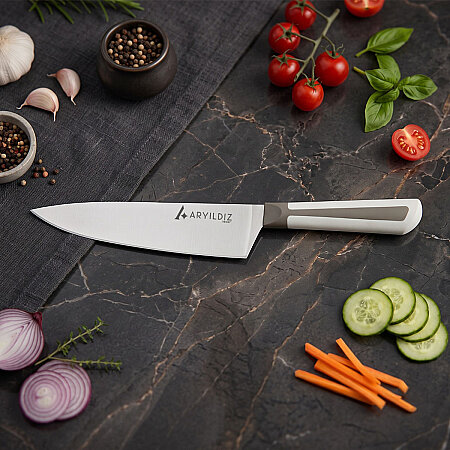 Aryıldız Plurex Şef Bıçağı 19 cm Koyu Bej - 1