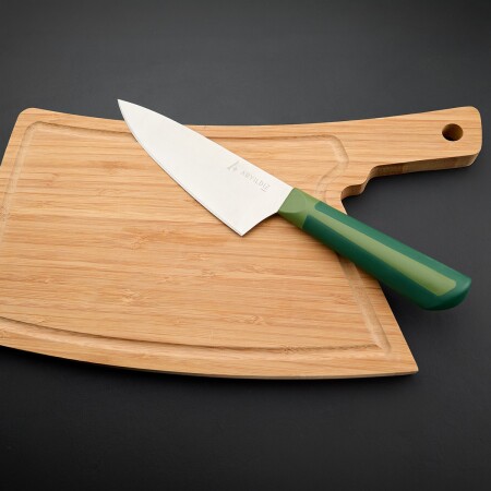Aryıldız Plurex Şef Bıçağı Yeşil 17 cm - 2