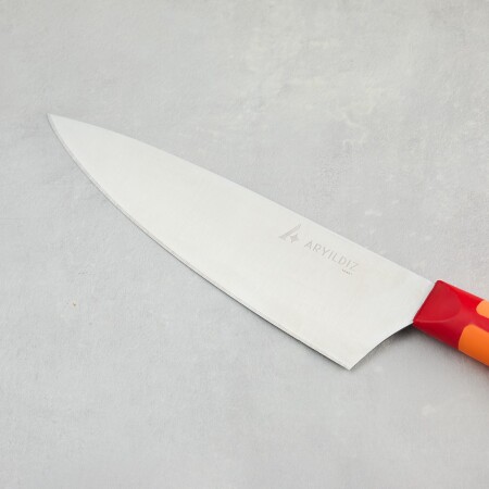 Aryıldız Plurex Şef Bıçak Kırmızı 17 cm - 4