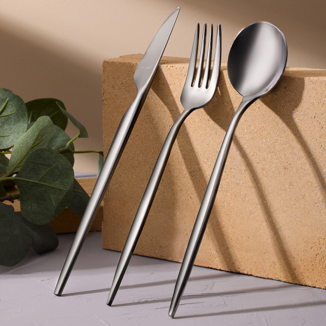 Aryıldız Porto 84 Parça 12 Kişilik Çatal Kaşık Bıçak Takımı - 1