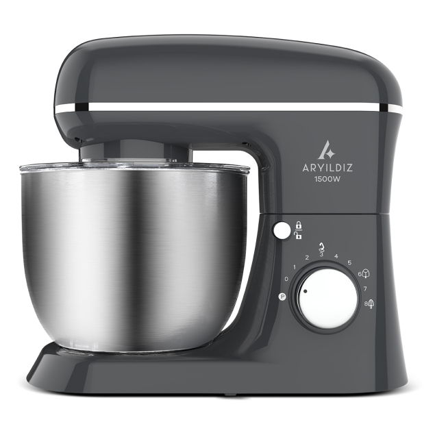 Aryıldız Power Chef Stand Mikser Antrasit - 4