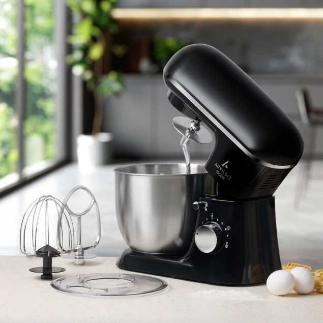 Aryıldız Power Chef Stand Mikser Siyah - 3