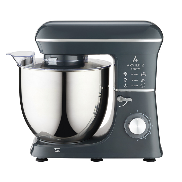 Aryıldız Power Chef XXL Stand Mikser Antrasit - 5