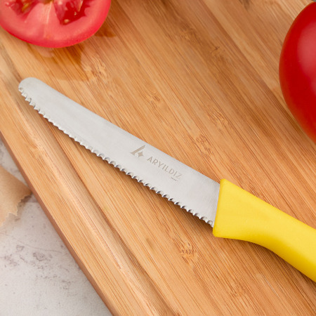 Aryıldız Primo Domates Bıçağı Sarı 10 cm - 2
