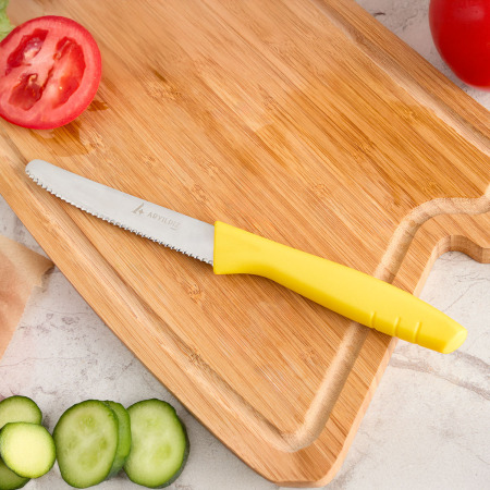 Aryıldız Primo Domates Bıçağı Sarı 10 cm - 1