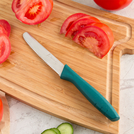 Aryıldız Primo Domates Bıçağı Yeşil 10 cm - ARYILDIZ