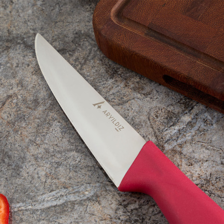 Aryıldız Primo Et Bıçağı Bordo 14,5 cm - 2