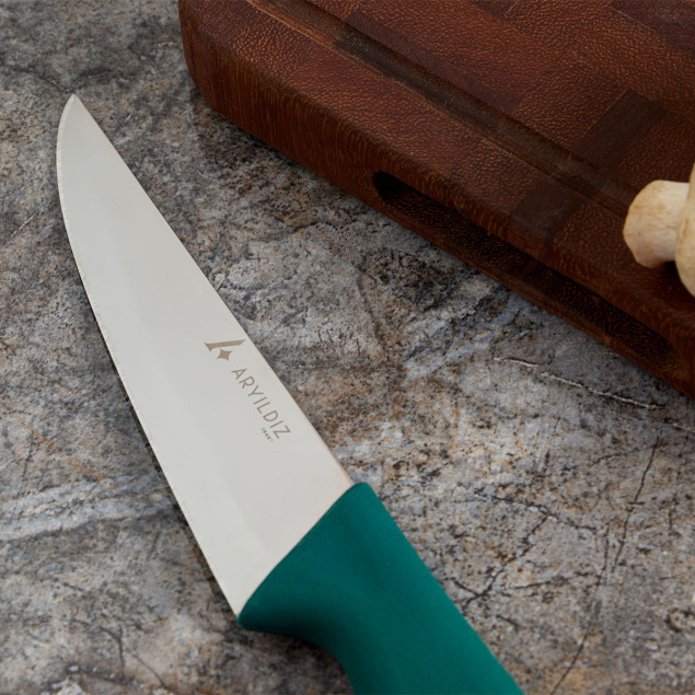 Aryıldız Primo Et Bıçağı Petrol Yeşili 14,5 cm - 2