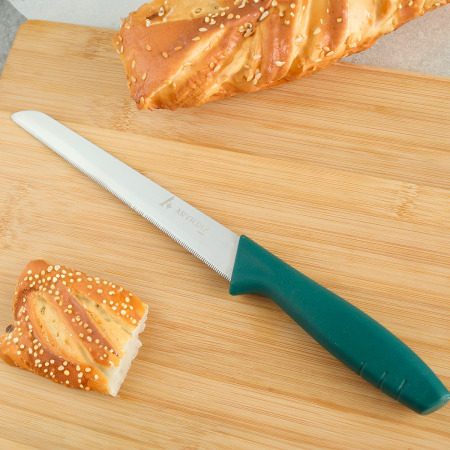 Aryıldız Primo Lazer Ekmek Bıçağı Yeşil 17 cm - ARYILDIZ