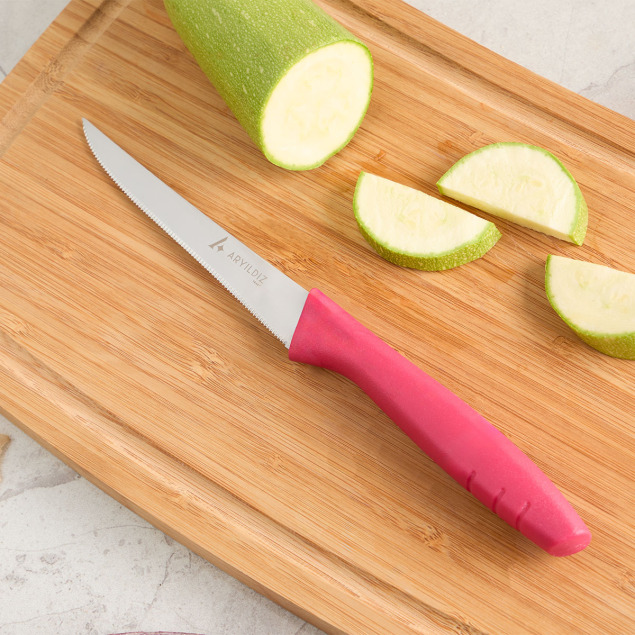 Aryıldız Primo Lazer Sebze Bıçağı Bordo 11 cm - 1