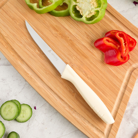 Aryıldız Primo Lazer Sebze Bıçağı Fil Dişi 11 cm - ARYILDIZ