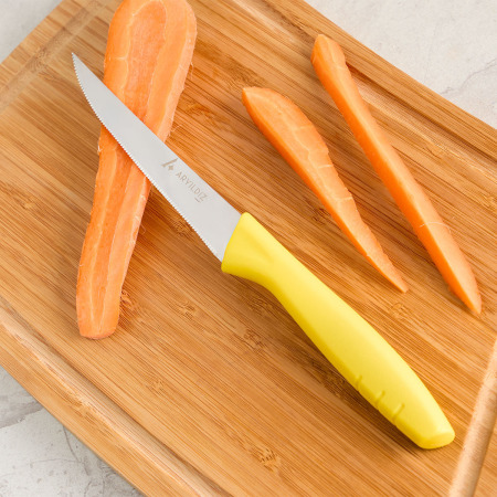 Aryıldız Primo Lazer Sebze Bıçağı Sarı 11 cm - ARYILDIZ